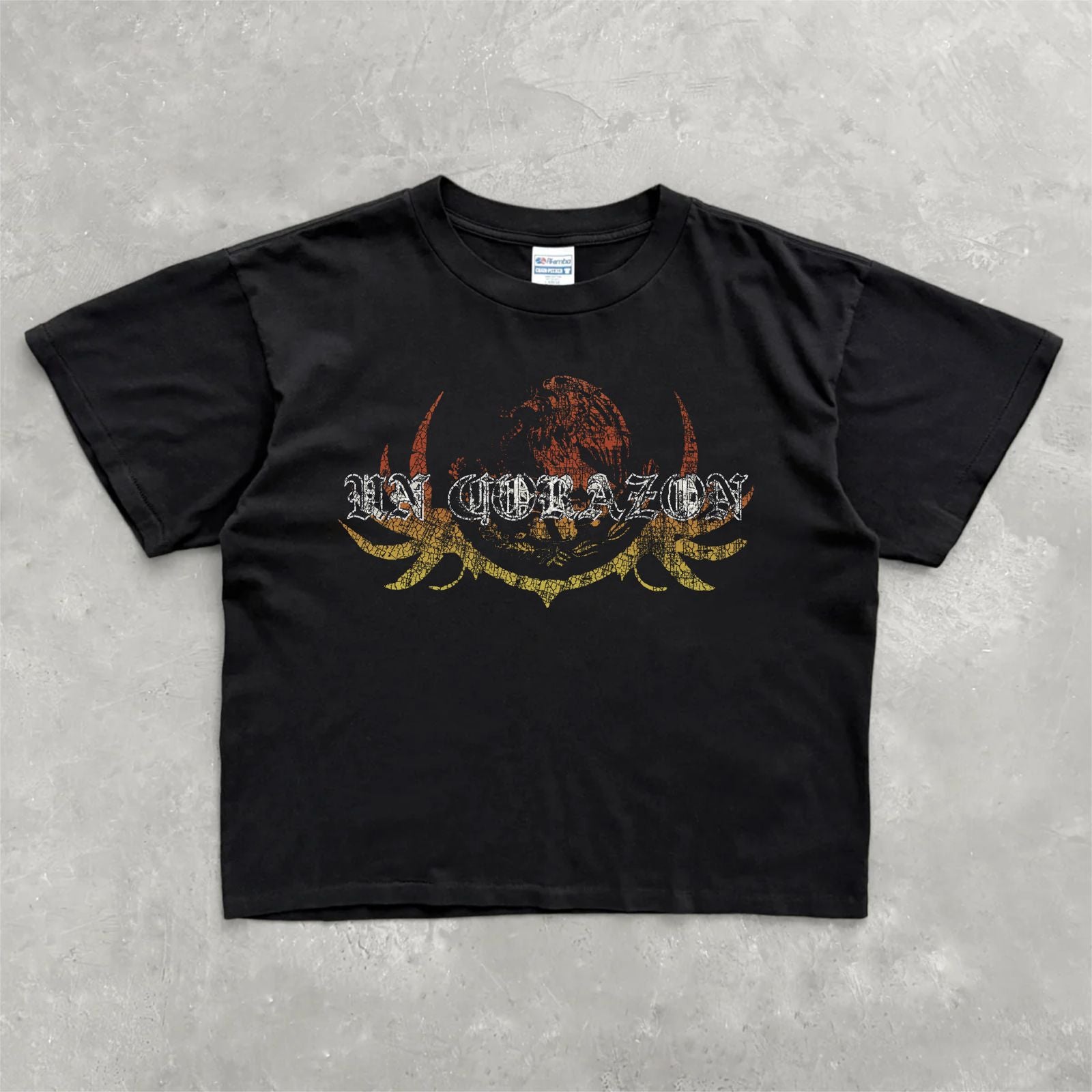 Camiseta Bandera de México Un Corazón